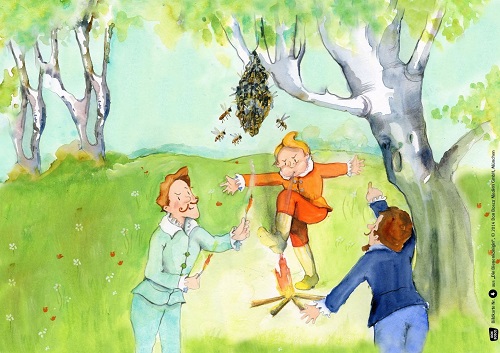 La reina de las abejas - Die Bienenkönigin 03